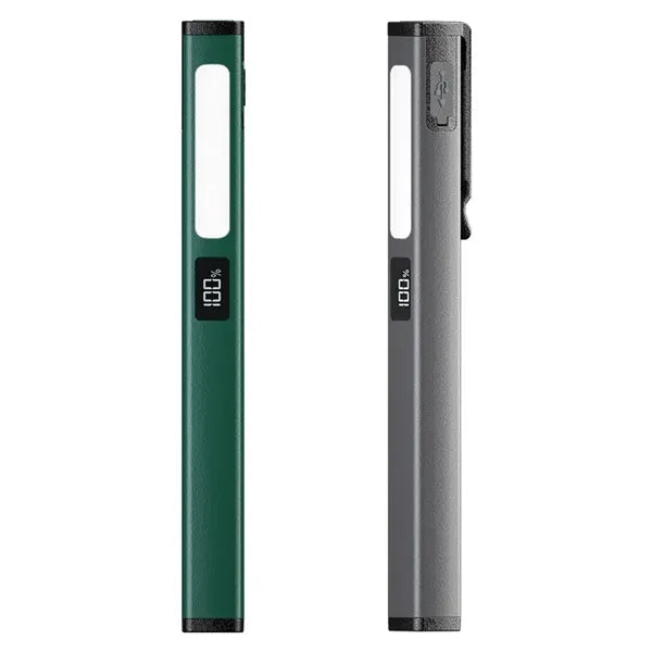 Magnetic Flashlight With Clip