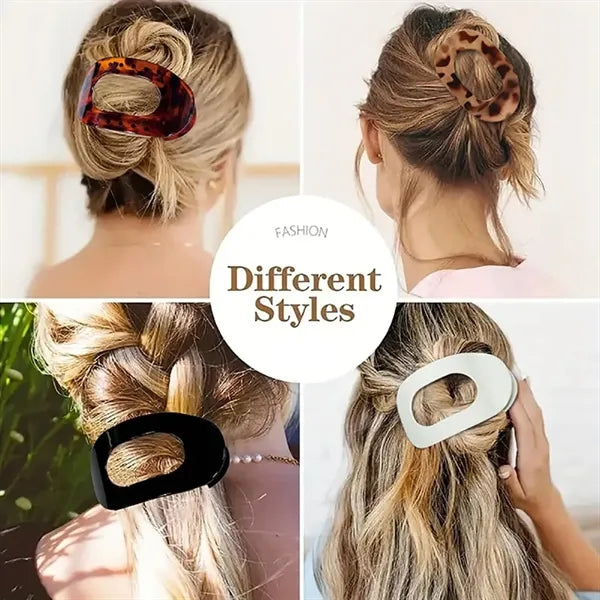 Large Flat Hair Claw Clip