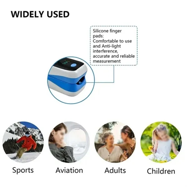 Mini Accurate Fast Reading Adults Fingertip Pulse Oximeter