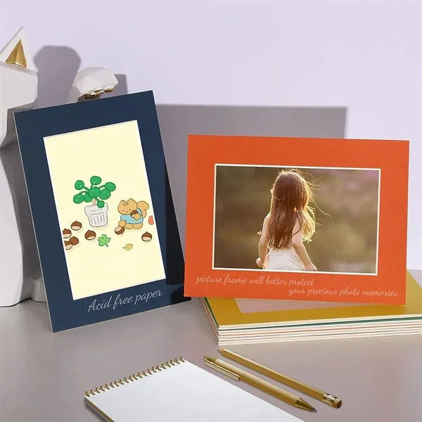 Classroom crafts home decor multicolor paper picture frames
