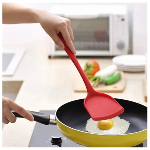 Heat Resistant Silicone Wok Spatula