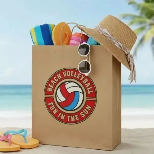 Khaki Kraft Paper Bags