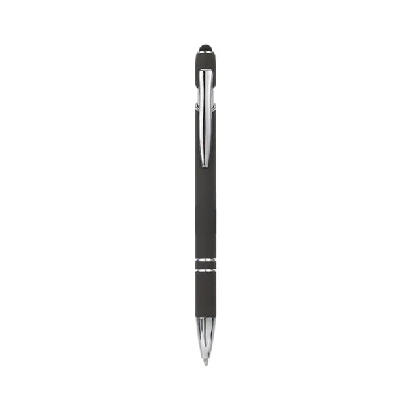 Soft Touch Stylus Metal ballpoint Pens
