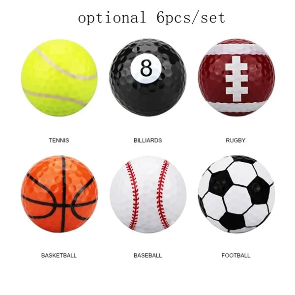 Colored Golf Balls Practice for Training