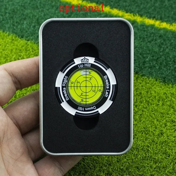 Golf Green Reader with Ball Marker Putting Training Gift