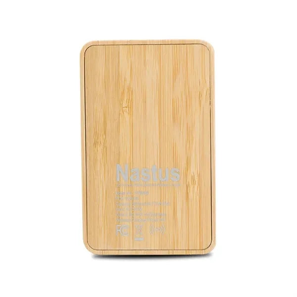 Eco Green Bamboo Wireless Power Bank 5000