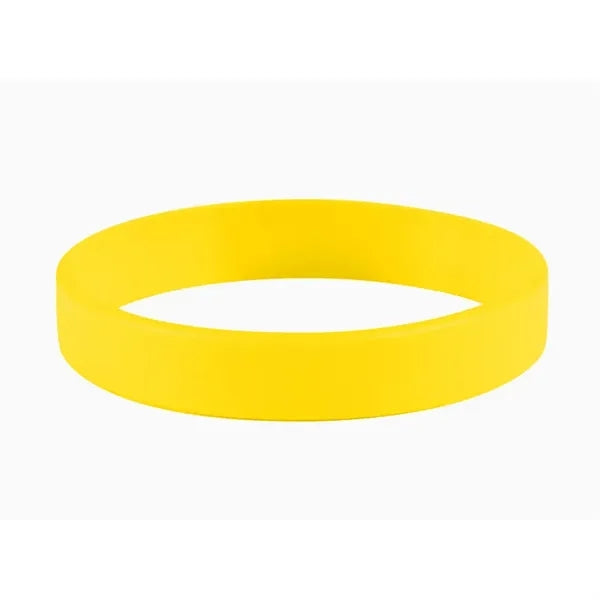 1/2" Embossed Silicone Wristband