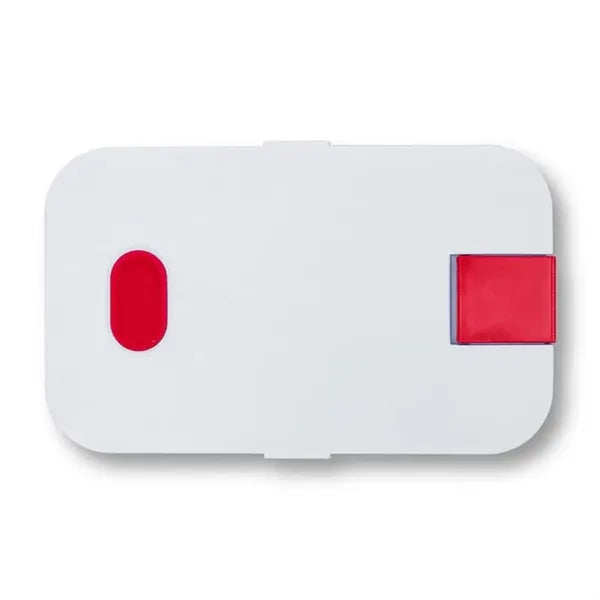 Portable Bento-style Plastic Lunch Kit