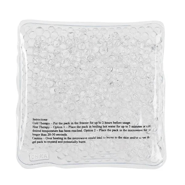 Hot and Cold Pack with Square Gel Beads