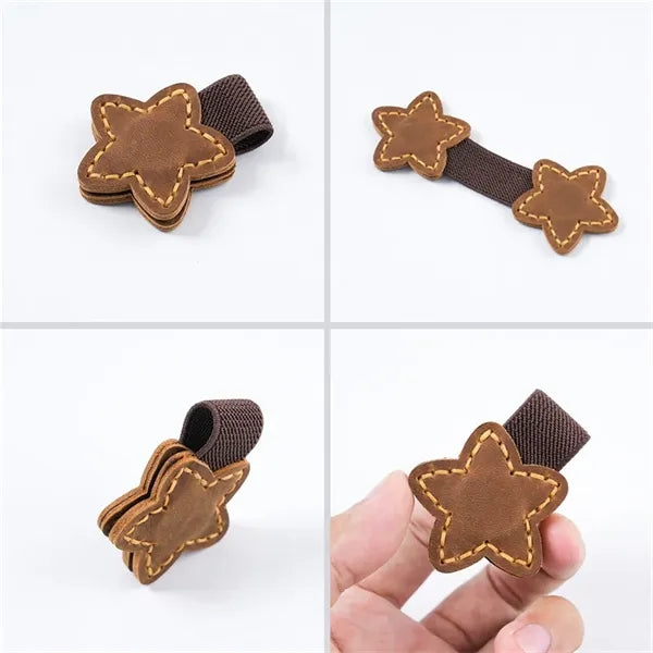 Custom Leather Magnetic Bookmarks
