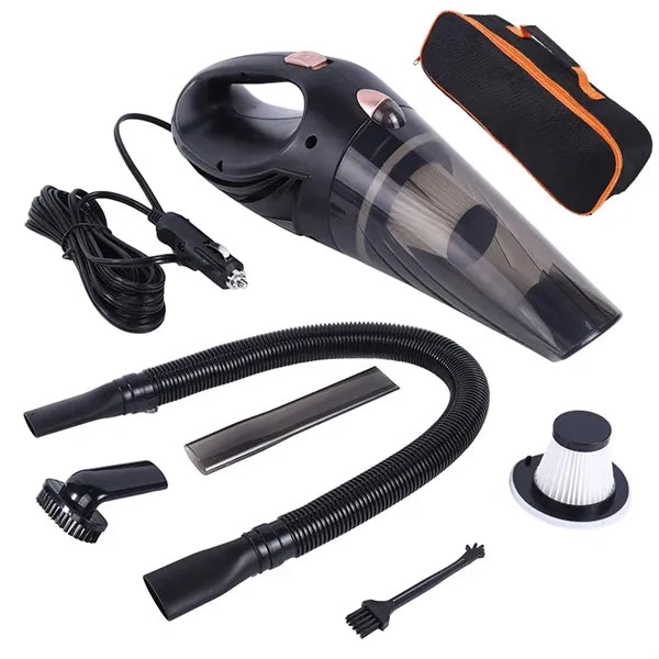 Car Vacuum Cleaner w/ Double HEPA Filter