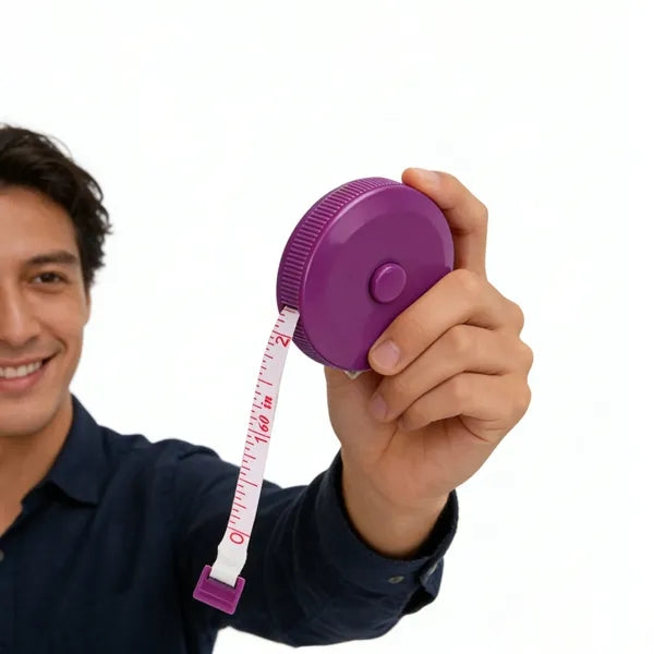 5Ft Plastic Round Retractable Soft Tape Measure