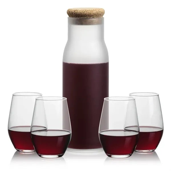 Yarmouth Carafe & Vale Stemless Wine
