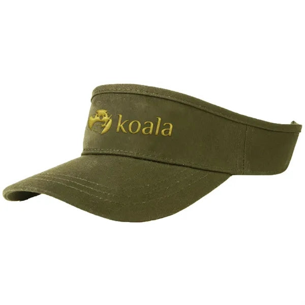 Premium Cotton Twill Visor
