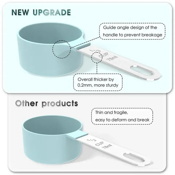 10 Pieces Measuring Cups and Spoons Set