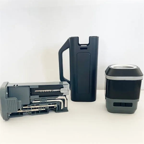 Multi Function Tool Kit with LED Flashlight Case