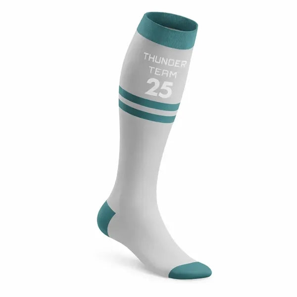 Custom Knee High Baseball Socks