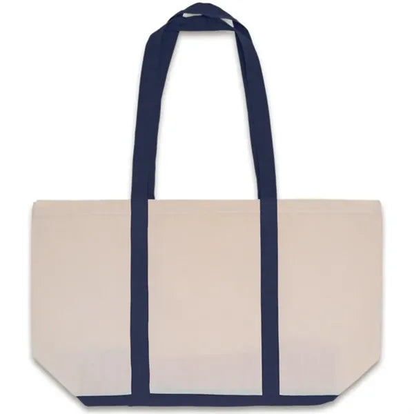 Custom Two Tone Cotton Canvas Tote Bags