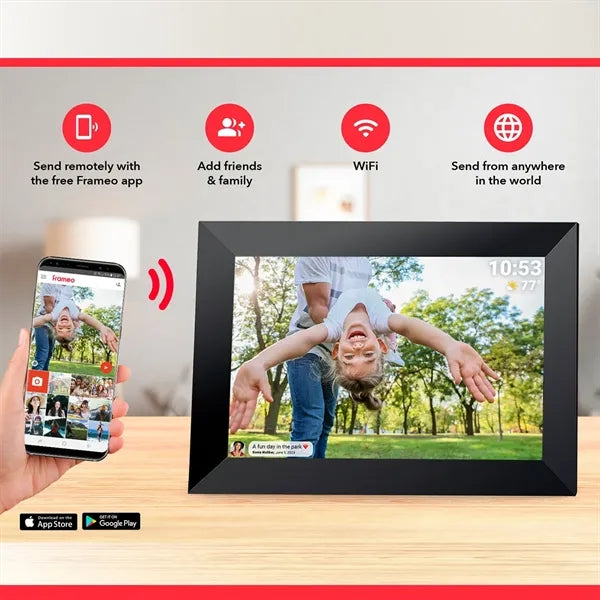10.1" Frameo WiFi Smart Digital Photo Frame