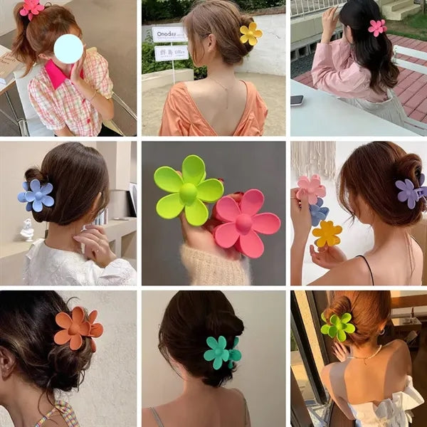 Flower Hair Claw Clip in Assorted Colors