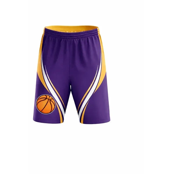 Full Color Standard Length Basketball Shorts