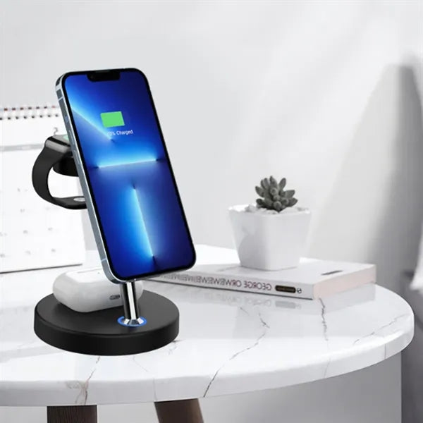 3 in 1 Magnetic Wireless Charger Stand