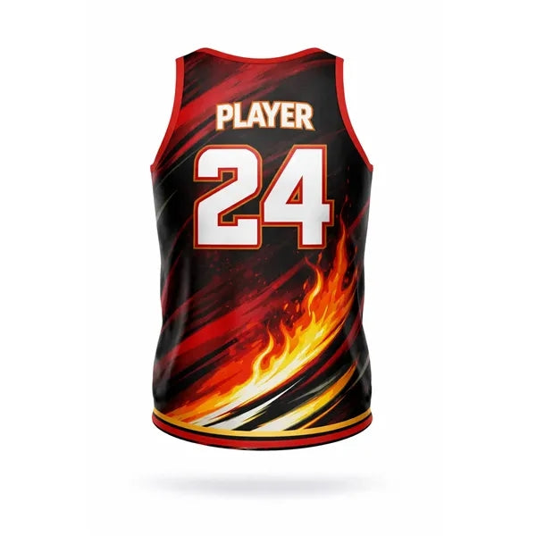 Women's Sublimated Butterfly Mesh Basketball Jersey