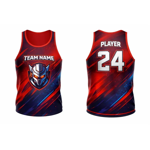 Women's Short Hole Mesh Basketball Jersey Sublimated