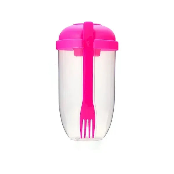 1000Ml Salad Shaker / Bowl Container Set