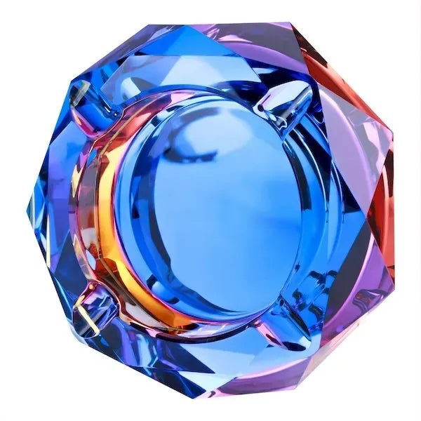 Custom Crystal Glass Ashtray