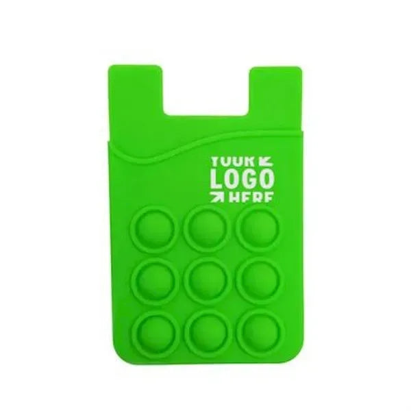 Silicone Fidget Pop Wallet