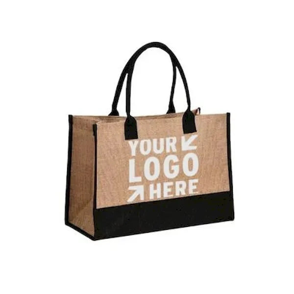 Jute Tote Bag with Straps