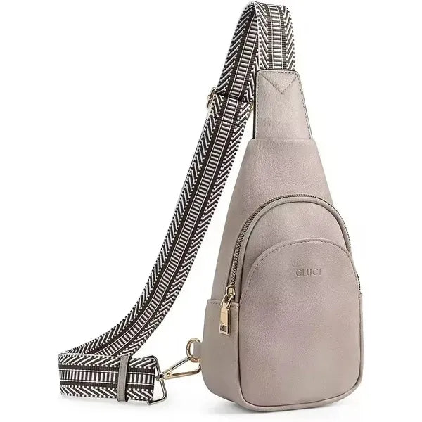 Leather Crossbody Sling Bag