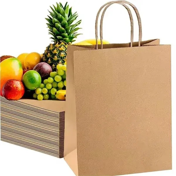 Kraft Brown Shopper Bag