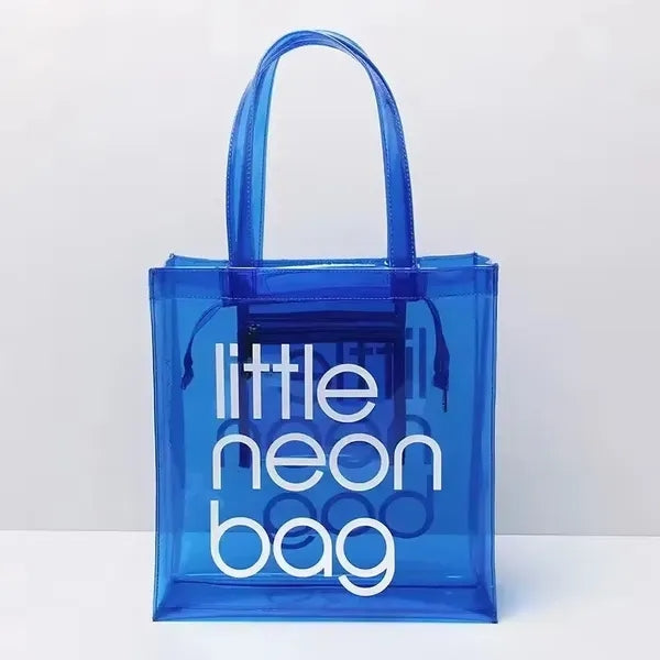 Clear Pvc Jelly Tote Bag