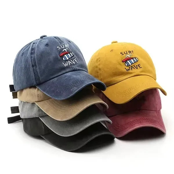 Pigment Dyed Vintage Distressed Cap