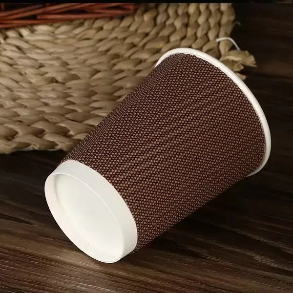 12oz Double Wall Paper Cup With Lids