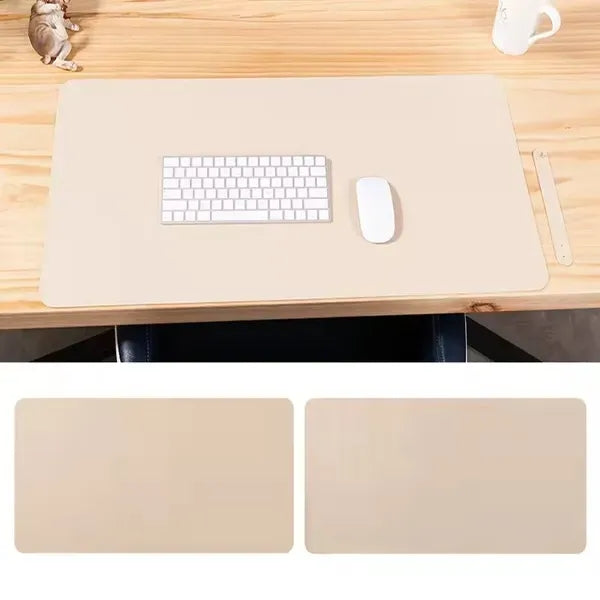 Dual-Sided Leather Desk Pad