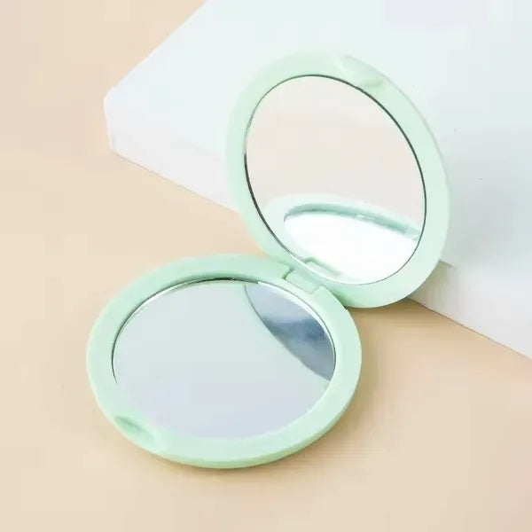 Round Folding Compact Mirror