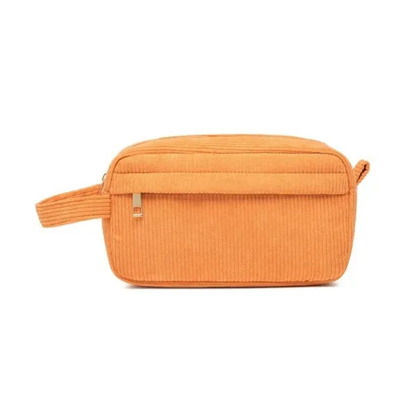 Travel Toiletry Stripe Makeup Bag