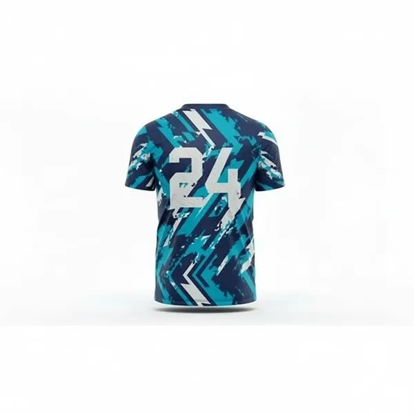 Men's Sublimated Spandex Interlock Soccer Jersey 180G