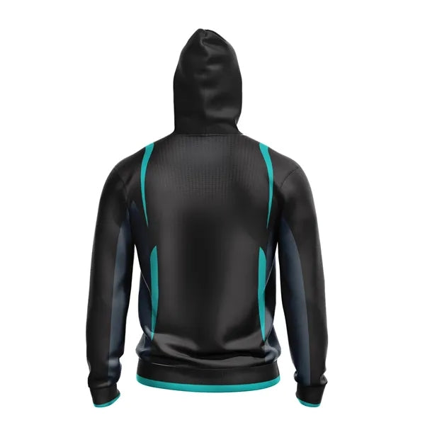 Unisex & Kids' Sublimation 310G Fleece-Lined Full-Zip Hoodie