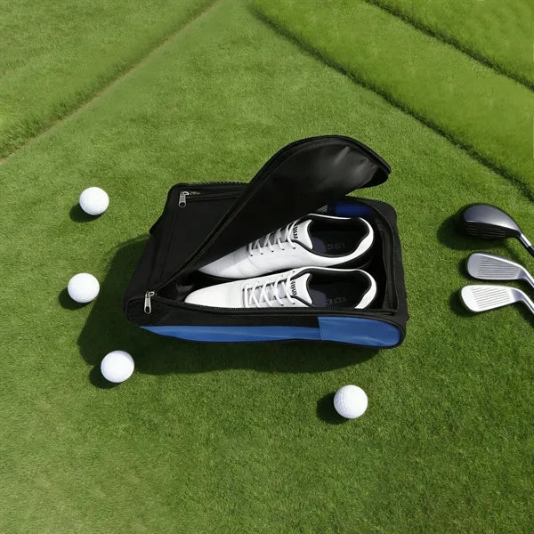 Portable Sports Golf Shoe Bag W/ Breathable Mesh Hole