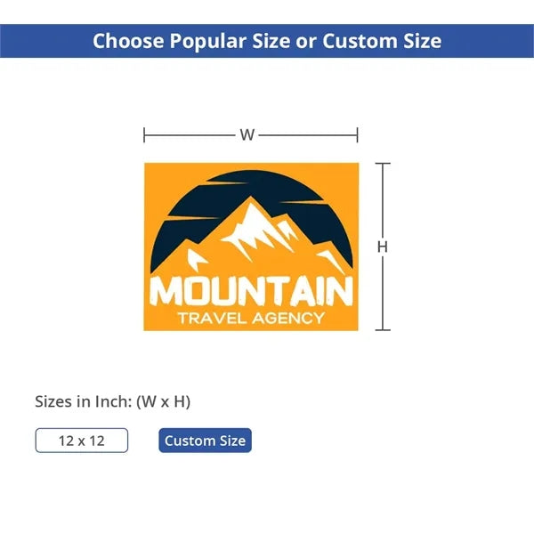 Car Decals / Stickers (Opaque) ( 1ft x 1ft )