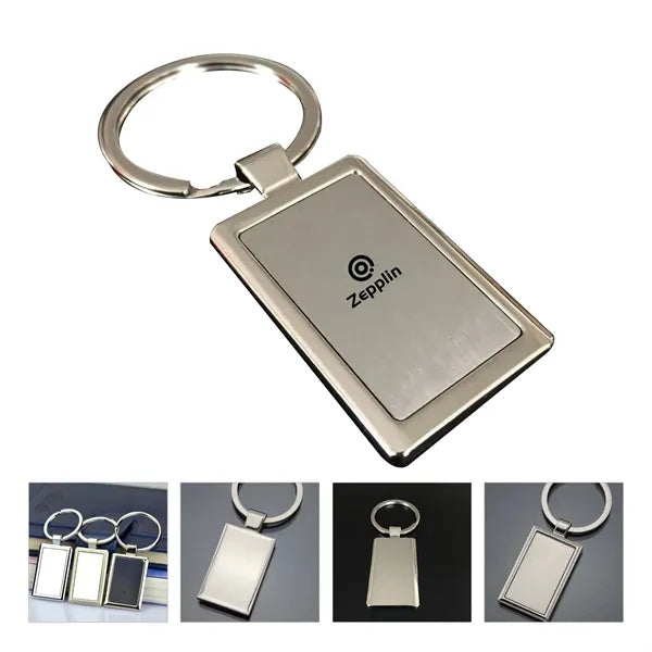 Die Cut Metal Keychain