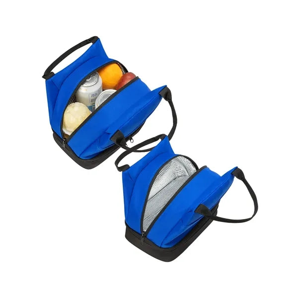 Eco Friendly Two Compartment Lunch Cooler Tote Bag