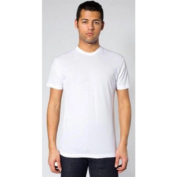 American Apparel Adult Poly Cotton Tee - White
