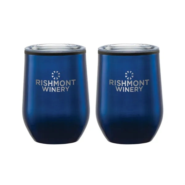 Matteo II Two-Piece Wine/Whiskey Tumbler Gift Set