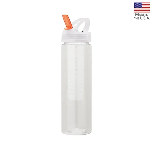 Laguna 32 oz. PET Bottle with Flip Spout & Infuser