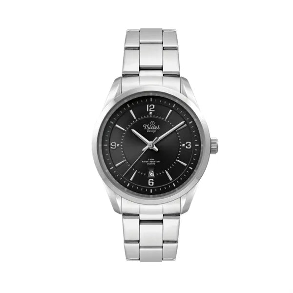 Ladies Black Dial 33mm Metal Case Ladies Black Dial 33mm ...